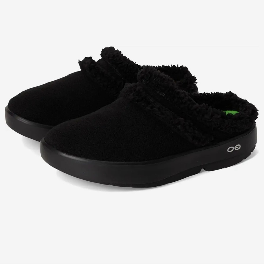 OOFOS Women's Black Clogs 7 - Picture 2 of 11